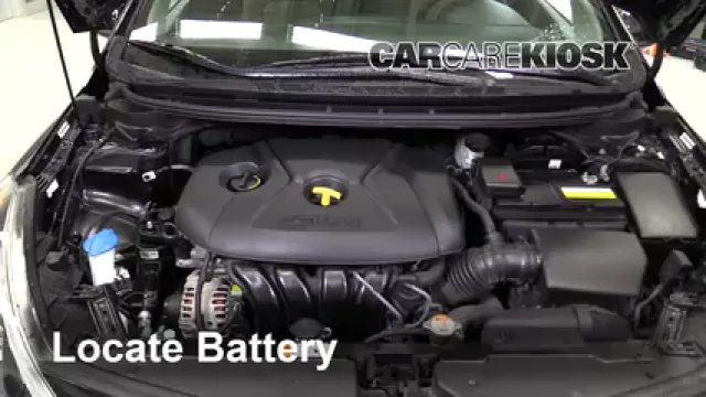 2015 Kia Forte5 EX 2.0L 4 Cyl. Battery Replace